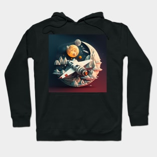 Conquering space Hoodie